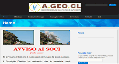 Desktop Screenshot of ageocl.it